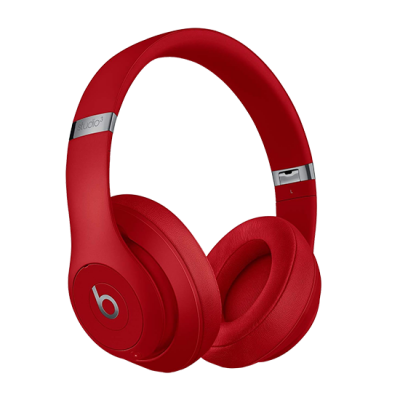 Beats Studio 3 Wireless Bluetooth Headphones Over Ear Red Core