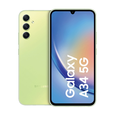 Samsung Galaxy A34 A346 5G Dual Sim 8GB RAM 256GB - Lime DE