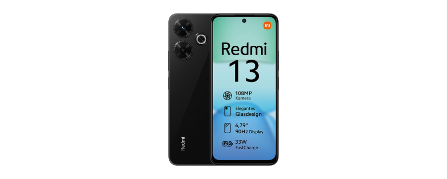 Xiaomi Redmi 13 4G Dual Sim 8GB RAM 256GB - Black EU