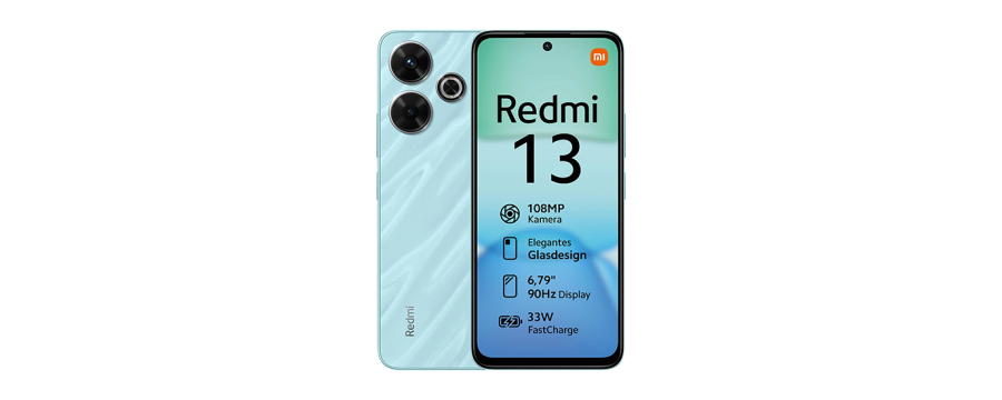 Xiaomi Redmi 13 4G Dual Sim 8GB RAM 256GB - Blue EU
