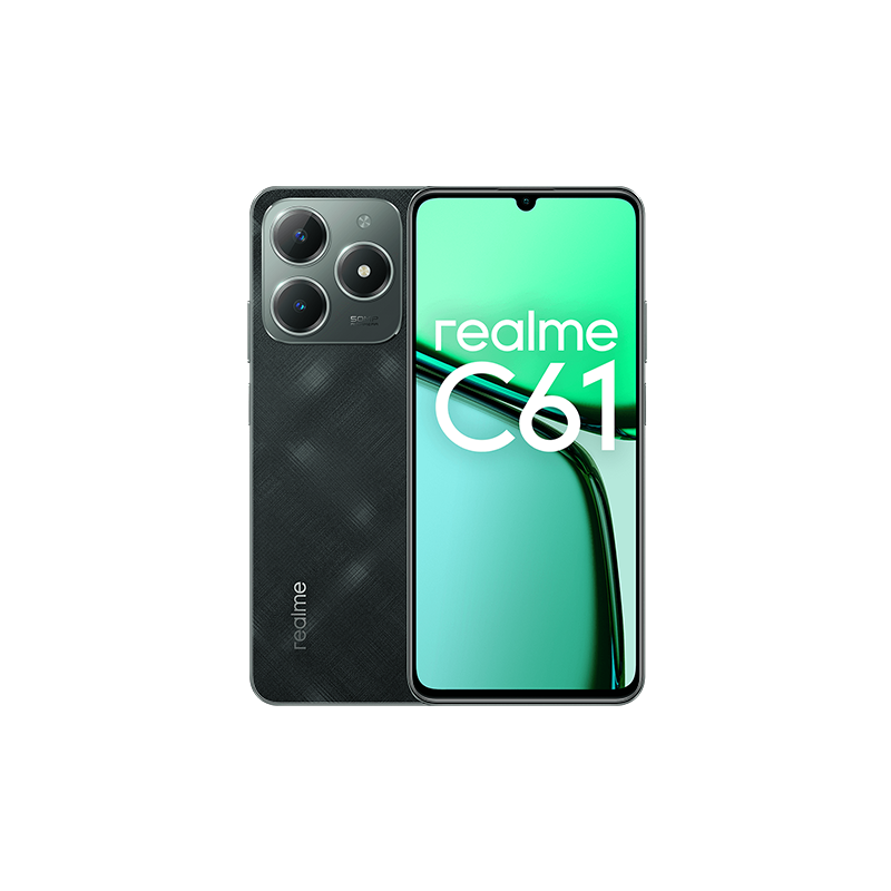 realme C61 6GB+256GB ダークグリーン Realme C61 ( 6GB, 128GB Storage )Green T612 Processor 6.74