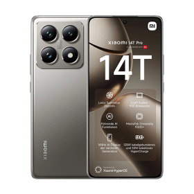 Xiaomi 14T Pro 5G Dual Sim 12GB RAM 512GB - Grau (EU-Modell) Xiaomi 14T Pro 5G Dual Sim 12GB RAM 512GB - Grey