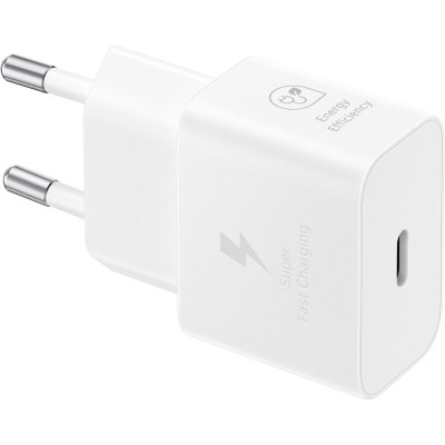 Samsung 25W USB-C Fast Adapter EP-T2510  - blanc (ohne Kabel)