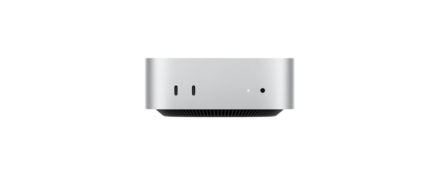 Apple Mac mini M4, 10-Core CPU, 10-Core GPU, 24GB RAM, 512GB SSD - Silver