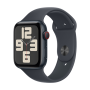 Watch Apple Watch SE (2024) GPS 40mm Midnight Aluminium Case with Sport Band S/M - Midnight