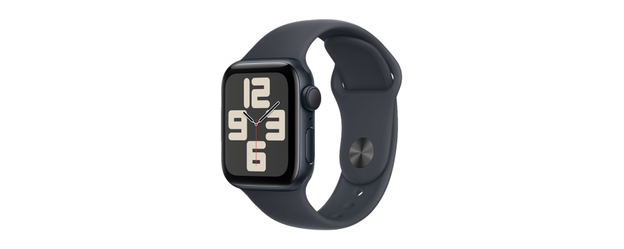 Watch Apple Watch SE (2024) GPS 40mm Midnight Aluminium Case with Sport Band M/L - Midnight