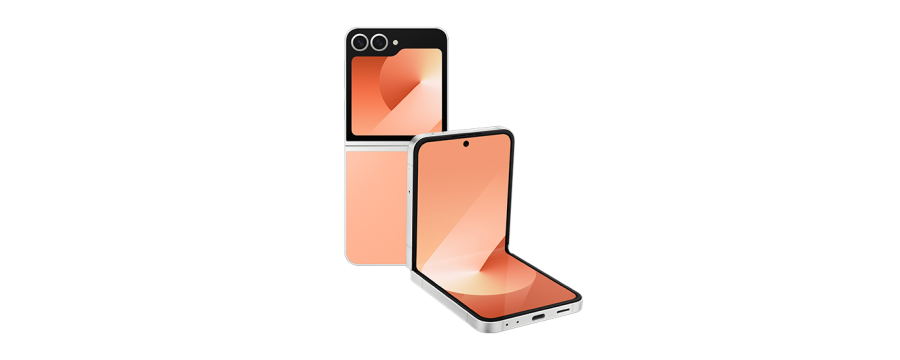Samsung Galaxy Z Flip6 F741B 5G Dual Sim 12GB RAM 512GB - Peach