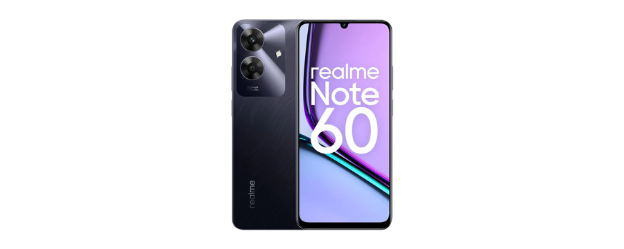 Realme Note 60 4G Dual Sim 4GB RAM 128GB - Marble Black