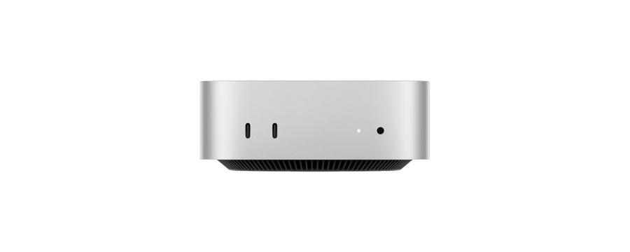 Apple Mac mini M4, 10-Core CPU, 10-Core GPU, 16GB RAM, 512GB SSD - Silver