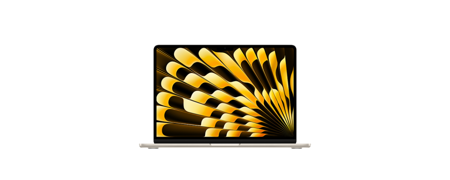 Apple MacBook Air 13 M4 2025 QWERTZ 16GB RAM 256GB 10-Core CPU 10-Core GPU - Starlight