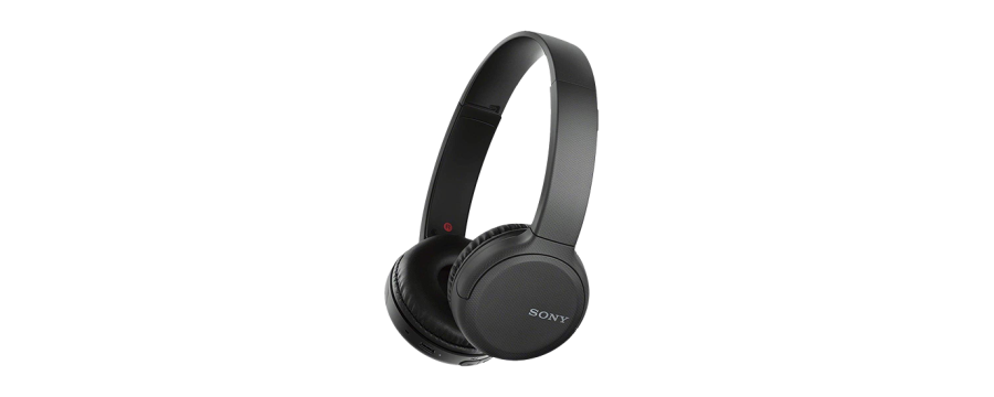 Sony WHCH510 Over-Ear Wireless Headset - Black