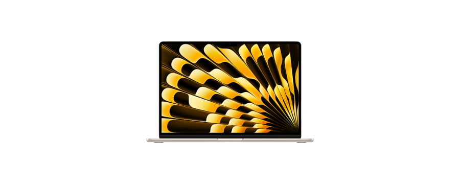 Apple MacBook Air 15 M3 (2024) QWERTY 8GB RAM 512GB 8-Core CPU 10-Core GPU - Starlight