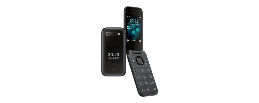 Nokia 2660 Flip Dual Sim 4GB - Black