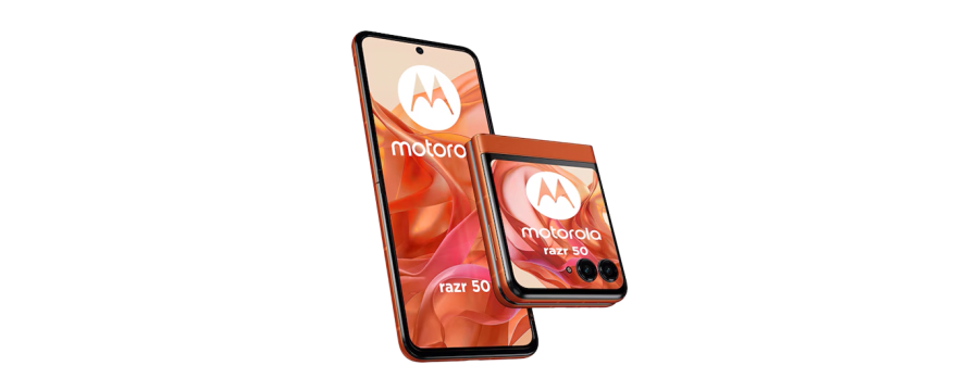 Motorola XT2453-1 Razr 50 5G Dual Sim 8GB RAM 256GB - Spritz Orange