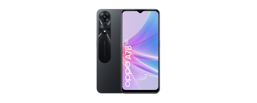 Oppo A78 5G Dual Sim 4GB RAM 128GB - Black