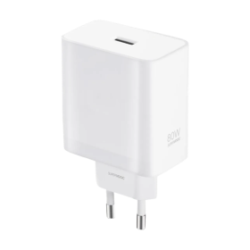 Oppo 80W USB-A SuperVooc Adapter - White Oppo 80W USB-A SuperVooc Adapter - White