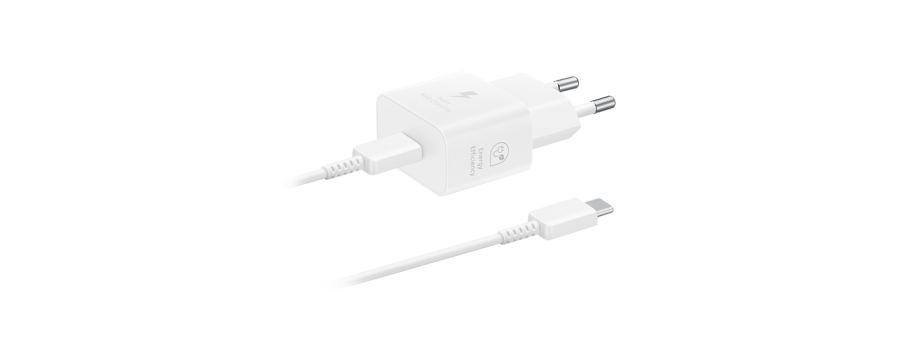 Samsung 25W USB-C Fast Adapter EP-T2510 with Cable - White