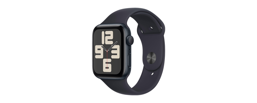 Watch Apple Watch SE (2023) GPS 44mm Midnight Aluminium Case with Sport Band M/L - Midnight