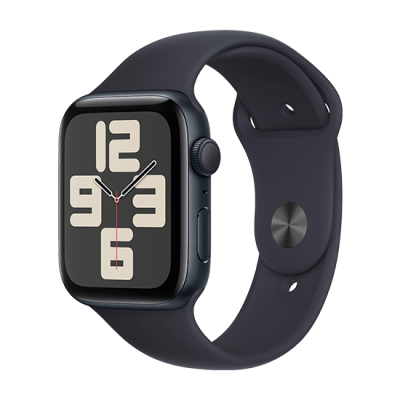 Watch Apple Watch SE (2023) GPS 44mm Midnight Aluminium Case with Sport Band M/L - Midnight