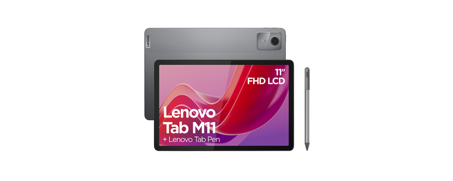 Tablet Lenovo Tab M11 G88 4GB RAM 128GB WiFi with Pen - Luna Grey