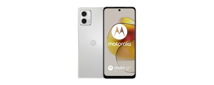 Motorola XT2237-2 Moto G73 5G Dual Sim 8GB RAM 256GB - Lucent White