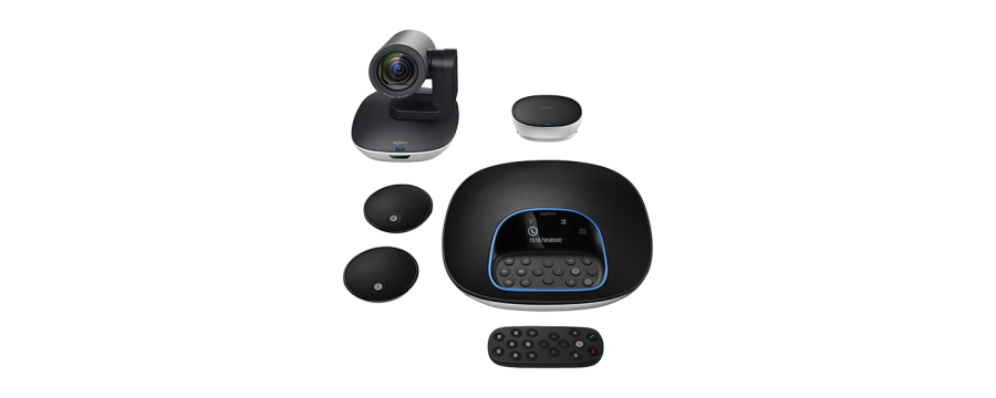 Logitech Conference Connect Webcam - Silver