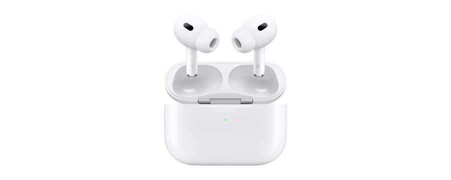Apple AirPods Pro 2nd Gen. with MagSafe Charging Case (Lightning) - White