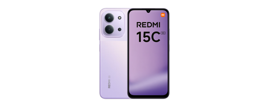 Xiaomi Redmi 15C 5G Dual Sim 4GB RAM 128GB - Dusk Purple