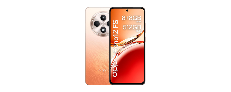 Oppo Reno12 FS 4G Dual Sim 8GB RAM 512GB - Amber Orange