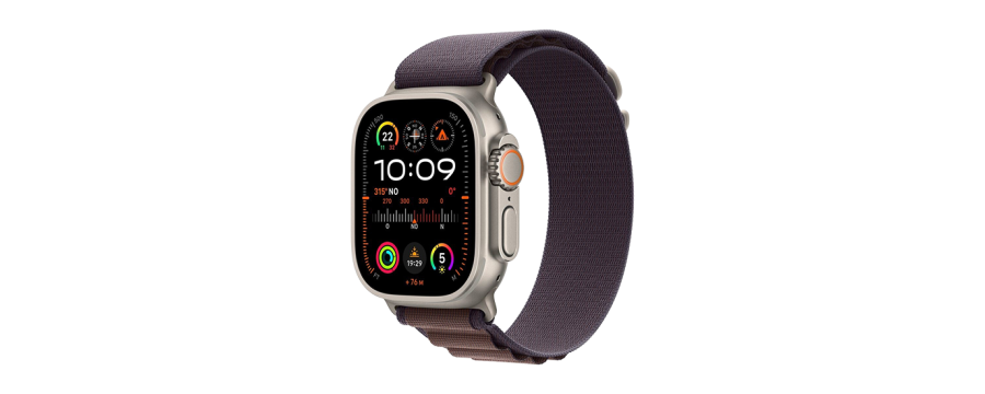 Watch Apple Watch Ultra 2 LTE 49mm Titanium Case with Alpine Loop S - Indigo
