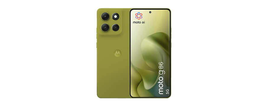 Motorola Moto G86 5G 8GB RAM 256GB - Golden Cypress Green