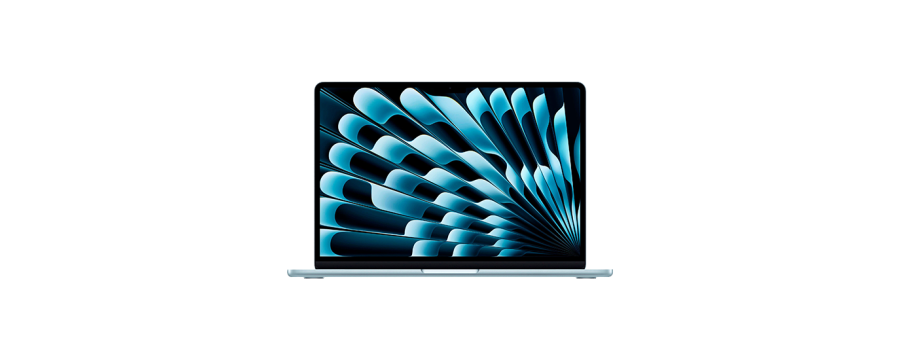 Apple MacBook Air 13 M3 (2024) QWERTZ 16GB RAM 512GB 8-Core CPU 10-Core GPU - Blue