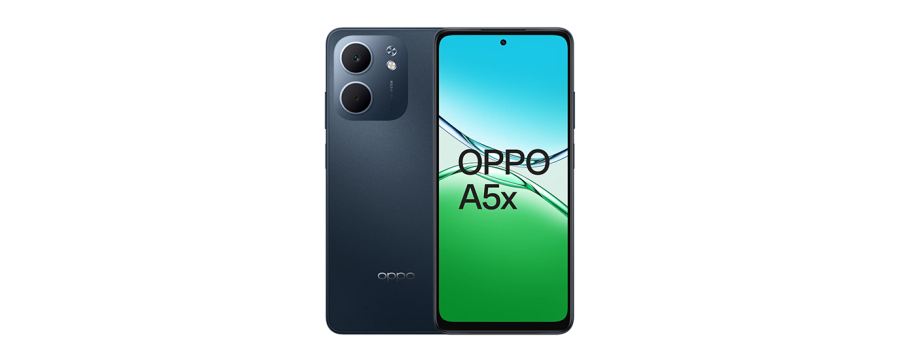 Oppo A5x 4G Dual Sim 4GB RAM 128GB - Black Blue