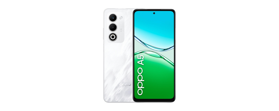 Oppo A5 4G Dual Sim 4GB RAM 128GB - Mist White
