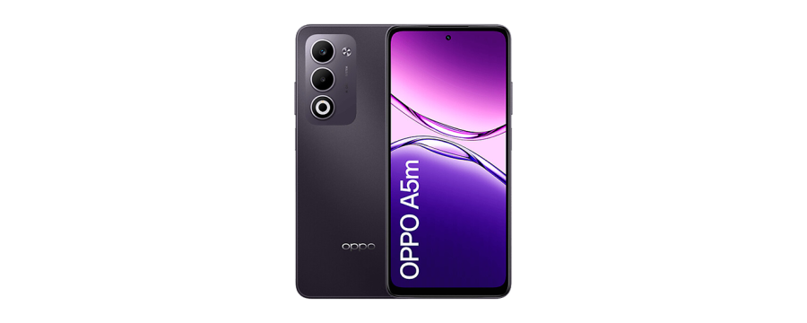 Oppo A5m 4G Dual Sim 8GB RAM 256GB - Midnight Purple