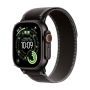 Watch Apple Watch Ultra 3 (2025) LTE 49mm Titanium Case with Trail Loop S/M - Black/Dark Grey