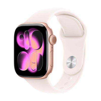 Watch Apple Watch S11 (2025) GPS 42mm Rose Gold Aluminium Case with Sport Band M/L - Light Pink