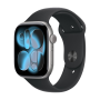 Watch Apple Watch Series 11 (2025) GPS 46mm Space Grey Aluminium Case with Sport Band S/M - Black