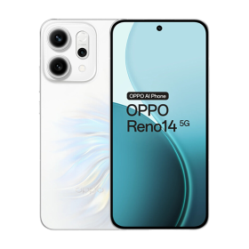 Oppo Reno14 5G Dual Sim 12GB RAM 256GB - Opal White Oppo Reno14 5G Dual Sim 12GB RAM 256GB - Opal White