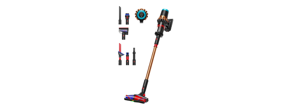 Dyson Vacuum Cleaner V16 Piston Animal with Special cleaning Kit - Black/Copper