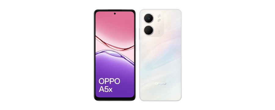 Oppo A5x 4G Dual Sim 4GB RAM 128GB - Laser White