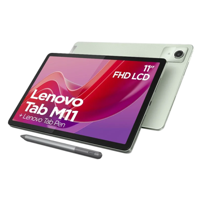 Tablet Lenovo Tab M11 G88 4GB RAM 128GB WiFi with Pen + Cover - Seafoam Green