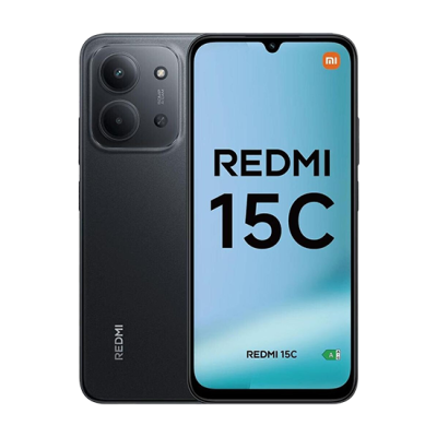Xiaomi Redmi 15C 4G Dual Sim 4GB RAM 128GB - Midnight Black