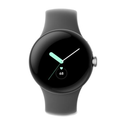 Google Pixel Watch Wi-Fi Silver/Charcoal, GA03305-DE, 43mm