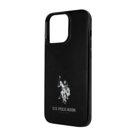 US Polo Hard Cover Horses Logo Black, für Apple iPhone 13 Pro Max, USHCP13XUMHK