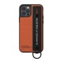 Diesel Handstrap Case Utility Twill Cover Black/Orange, für Apple iPhone 12 / 12 Pro