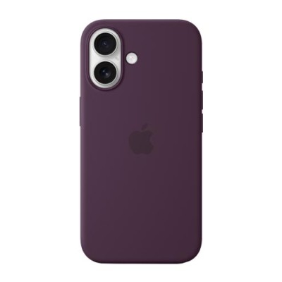 Apple Silicone Case with MagSafe Plum, für iPhone 16, MYY43ZM/A