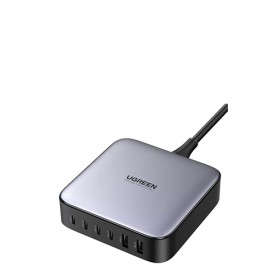 UGREEN 200W GaN Tech Nexode Desktop Fast Charger, 2x USB-A & 4x USB-C Black