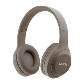 GUESS Wireless Bluetooth Headset Classic Logo Brown, GUBHV21SFGSW, Universal