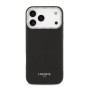 Lacoste Hard Cover PU Leather Champs Elysees MagSafe Black, for iPhone 17 Pro Max, LCHMP17XPCESK